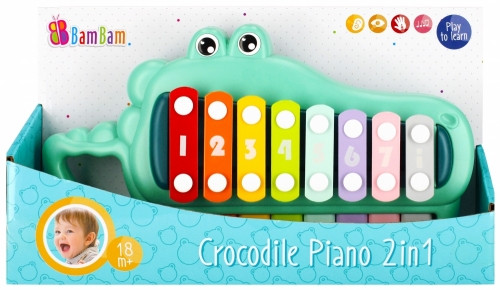 BAM BAM 492794 Krokodýl Piano