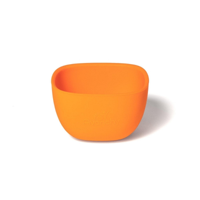 Avanchy La Petite Silikonová dětská miska 4m+ Orange